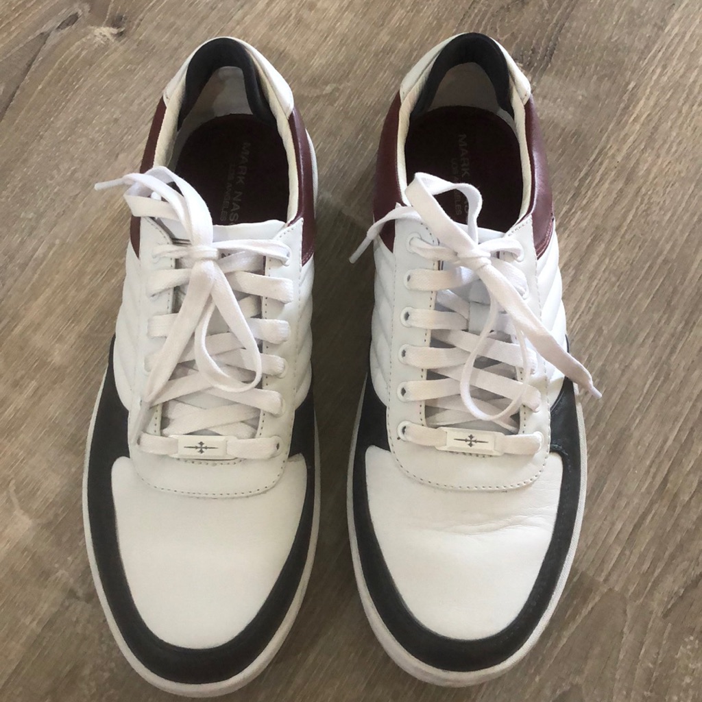Mark Nason White Shoes